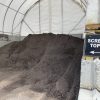 screened topsoil storage